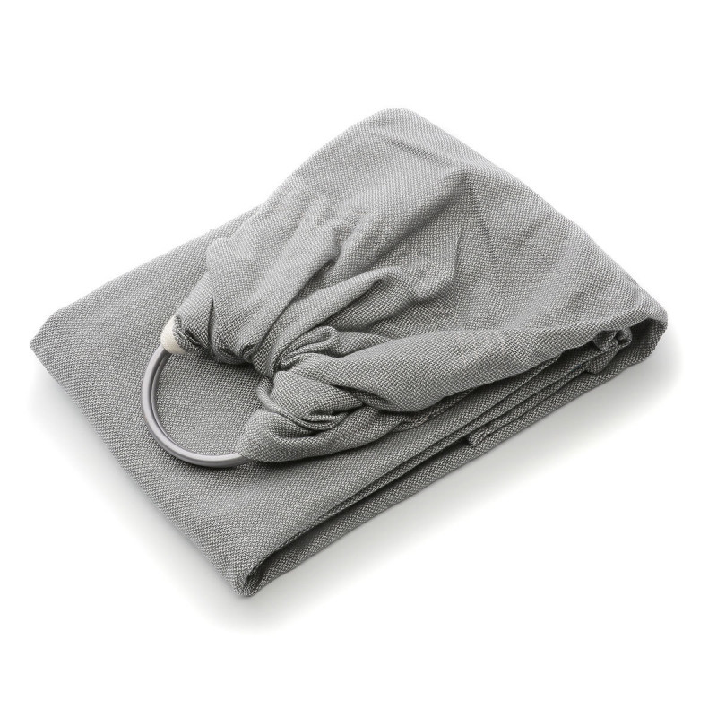 Echarpe de portage sling couleur gris vintage de Néobulle
